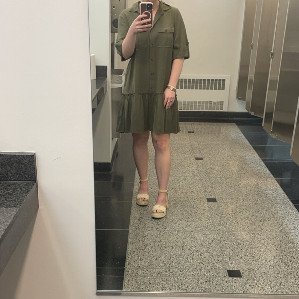 Army Green Sundress